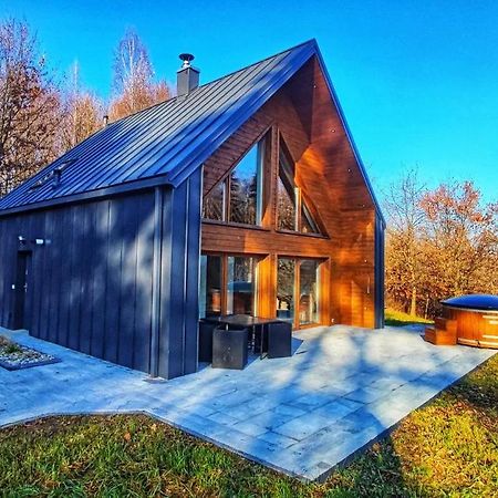 Miedzy Drzewami Villa Biecz Buitenkant foto
