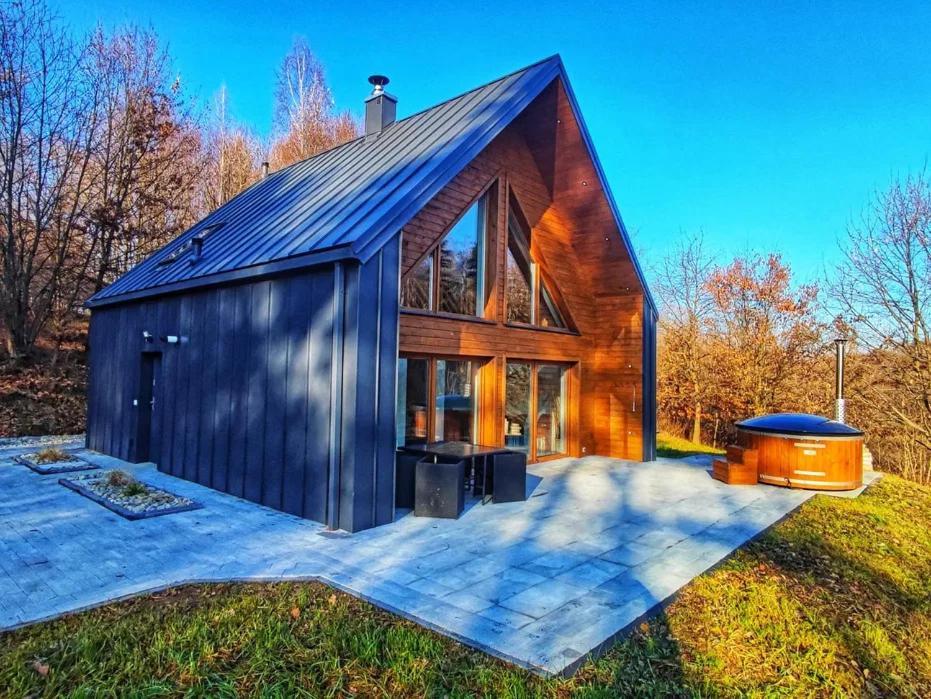 Miedzy Drzewami Villa Biecz Buitenkant foto