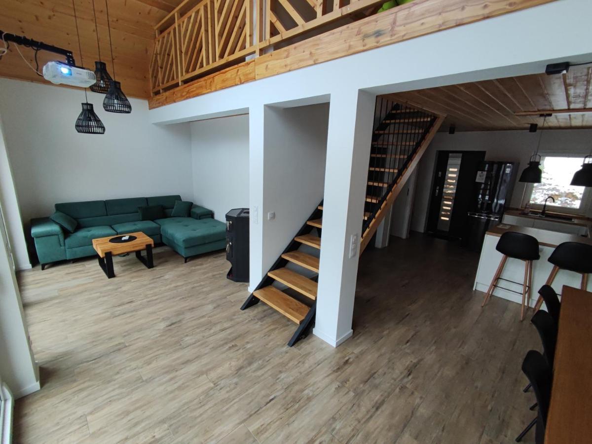 Miedzy Drzewami Villa Biecz Buitenkant foto
